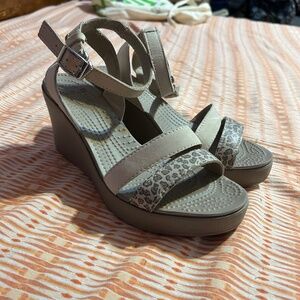 Crocs Wedge Sandals